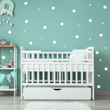 polka dot decals, polka dot wall, polka dot wall stickers, wall mural, nursery decor, bedroom decor, wall mural decal pack, get decaled