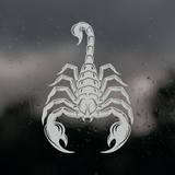 Die Cut Vinyl Scorpion Decal