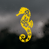 Die Cut Vinyl Tropical Sea Horse Decal