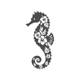 Die Cut Vinyl Tropical Sea Horse Decal