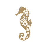 Die Cut Vinyl Tropical Sea Horse Decal