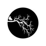 Die Cut Vinyl Crow In The Moon Decal