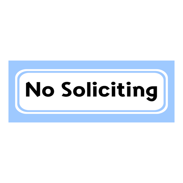 no soliciting, no soliciting decal, decals, no soliciting sticker, no soliciting sign, decals,  home decor, home decor decals, get decaled