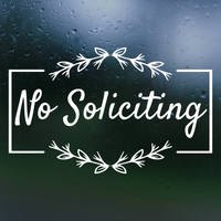 decal, decals, no soliciting sign, no soliciting sticker, custom decals, decal shop, get decaled, no soliciting stickers, vinyl sticker decals, get deacled, decal shop