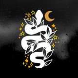 Die Cut Vinyl Decal - Celestial Snake Decal
