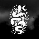 Die Cut Vinyl Decal - Celestial Snake Decal