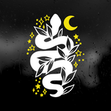 Die Cut Vinyl Decal - Celestial Snake Decal