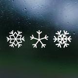 snowflake decal, snowflake sticker, snowflake decals, snowflake window decal, christmas decor, outdoor christmas decor, waterproof snowflake stickers