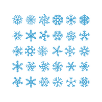 snowflake decal, snowflake sticker, snowflake decals, snowflake window decal, christmas decor, outdoor christmas decor, waterproof snowflake stickers