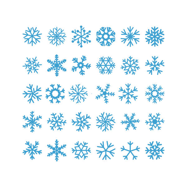 snowflake decal, snowflake sticker, snowflake decals, snowflake window decal, christmas decor, outdoor christmas decor, waterproof snowflake stickers