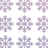 Create Your Own Die Cut Vinyl Holographic Opal Snowflake Decal Pack