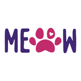 Die Cut Vinyl Meow Cat Lover Decal - Vehicle / Window Decal - Get Decaled