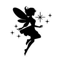 Magical Pixie Fairy Decal - Waterproof Die Cut Vinyl Decal