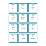 spice labels, stickers, spice sticker decals, decal shop, vinyl decals, stickers, vinyl stickers, sticker shop, decal shop, fancy spice labels, spice label pack