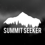 Die Cut Vinyl 'Summit Seeker' Mountain Range Decal - Get Decaled