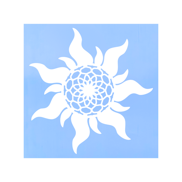 Die Cut Vinyl Sun Mandala Decal
