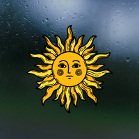 sun sticker, sun vinyl sticker decal, sticker decal, stickers, sun sticker, get decaled