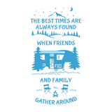 Die Cut Vinyl Large Camping Theme / Quote Decal - Get Decaled