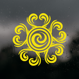 Waterproof Die Cut Vinyl Sun Decal - Truck / Car / Laptop Decal Sticker