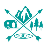 Die Cut Vinyl Camping Cross Decal
