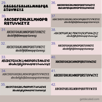 Customizable Die Cut Vinyl Rectangle Flower Wreath Decal, Vehicle, Window, Mailbox, Tumbler Decal