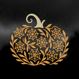 Die Cut Vinyl Decal - Webby Pumpkin