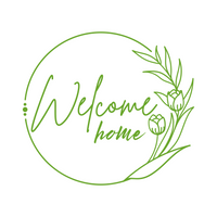 Welcome Home Front Door Die Cut Waterproof Vinyl Decal