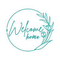 Welcome Home Front Door Die Cut Waterproof Vinyl Decal