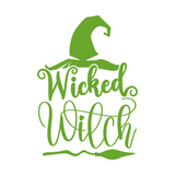 Die Cut Vinyl Wicked Witch Decal - Vehicle / Window Decal - Get Decaled