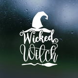 witch decal, halloween decal, witch car decal, funny halloween decals, vinyl decals, vinyl sticker decals, decal shop, get decaled