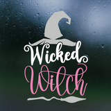 Wicked Witch Decal - Funny Halloween Decal