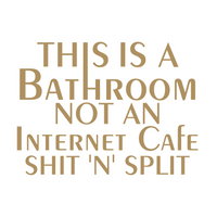 home decor decal, home decor decal, bathroom decal, bathroom sign, funny bathroom sign, decals, decal, decal shop, get decaled