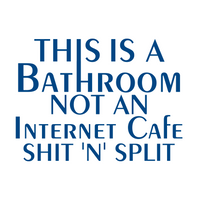 home decor decal, home decor decal, bathroom decal, bathroom sign, funny bathroom sign, decals, decal, decal shop, get decaled