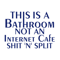 home decor decal, home decor decal, bathroom decal, bathroom sign, funny bathroom sign, decals, decal, decal shop, get decaled