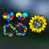 Autism Awareness Decal Sticker Pack