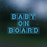 toy block baby on board, Baby on board decal, decals, car decals, truck decals, baby on board sign, baby in car sign, decal shop, get decaled, custom decals, kangaroo on board decal