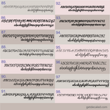 Die Cut Vinyl Custom Text Decals