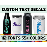 custom text decal, custom decal, custom decals, custom sticker decal, custom decal