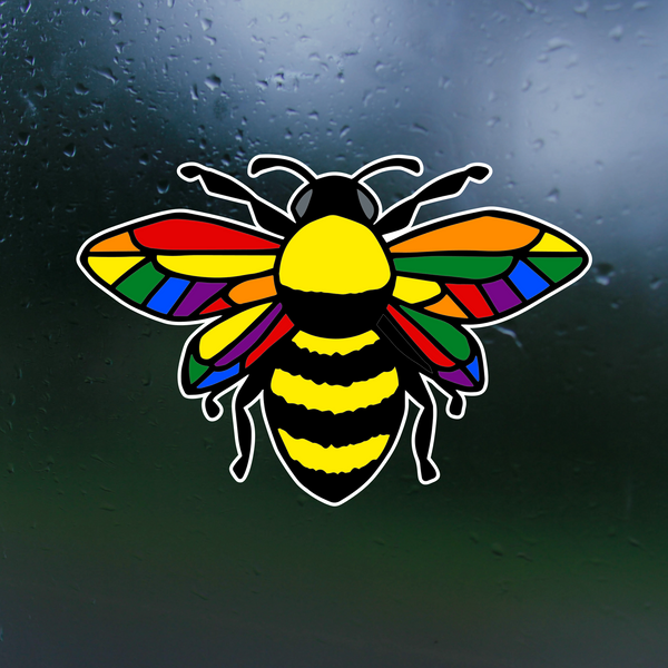 Bee Proud Pride Sticker Decal