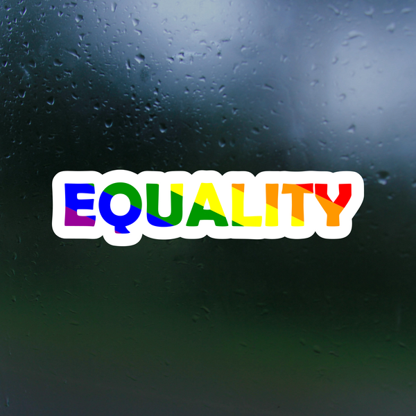 LGBTQ Equality Pride Sticker Decal