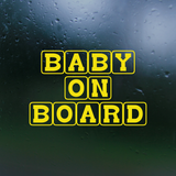 toy block baby on board, Baby on board decal, decals, car decals, truck decals, baby on board sign, baby in car sign, decal shop, get decaled, custom decals, kangaroo on board decal