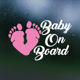 baby on board decal, baby on board sign, baby on board vinyl decal, vinyl stickers, vinyl sticekr decals, decal shop, get decaled