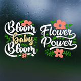 Flower Lover Quote Decals