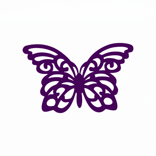 Enchanting Butterfly Vinyl Dye Cut Decal – Get Decaled