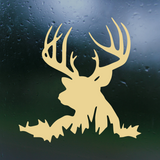 deer, deer decal, buck decal, buck car decal, buck truck decals, get decaled, decal shop, decal of deer, laptop decals, custom decals, decal shop canada