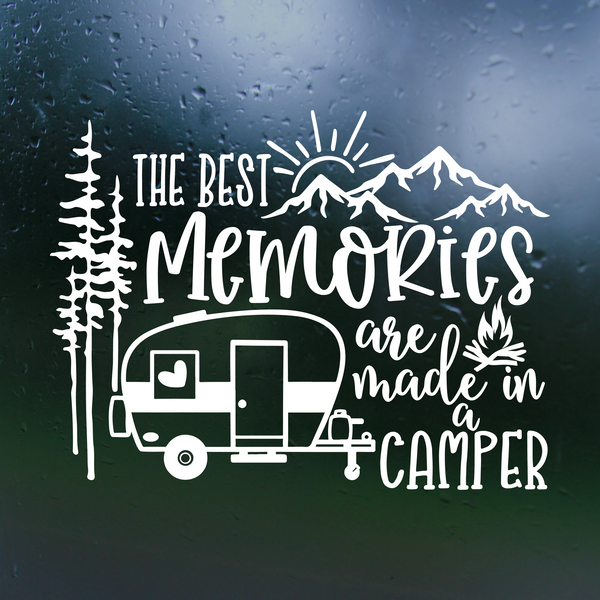 camping decal, camping decals, decal, decal shop, camper decal, camper window decal, rv decal, car decals, truck decals