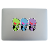 Creepy Alien Sticker for Car, Mug, Laptop, Glass, Mirror and More
