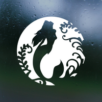 Mermaid Under The Sea Decal For Trucks Mugs Glass Window Mirrors And MORE