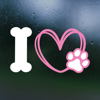 dog lover decal, dog lover decals, dog car decal, dog truck decal, dog sticker, vinyl decal, vinyl decal stickers, get decaled, dog lover
