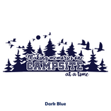Dye Cut Vinyl Making Memories One Campsite At A Time Decal